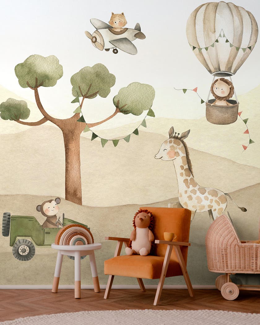 Midbec Tapeter - Kids World 2 Väggmotiv