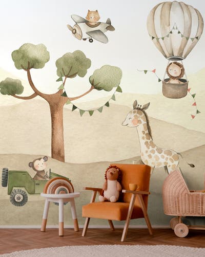 Midbec Tapeter - Kids World 2 Väggmotiv