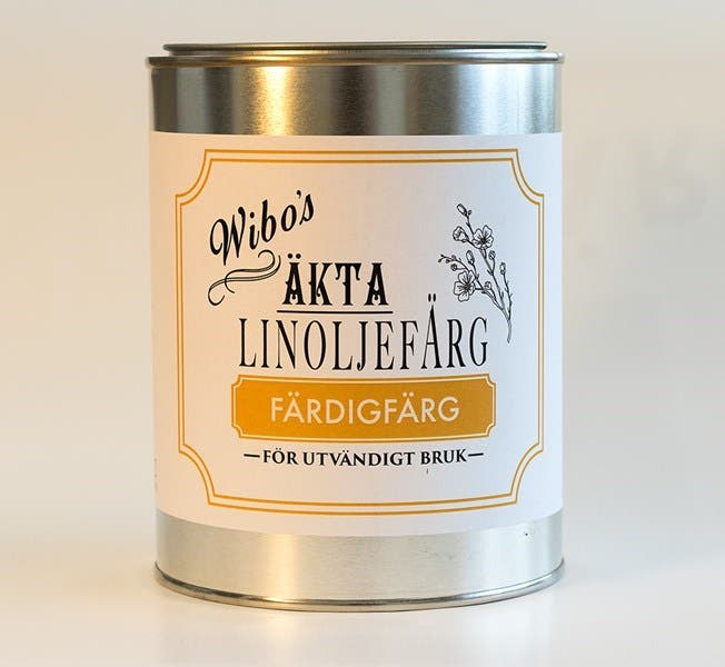 Linoljefärg Färdigfärg Utomhus 5 L Valfri kulör