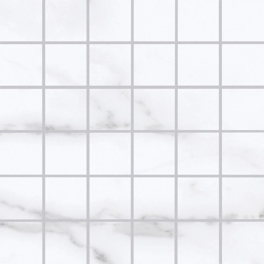 Marble Art Vit mosaik 5x5 ark30x30