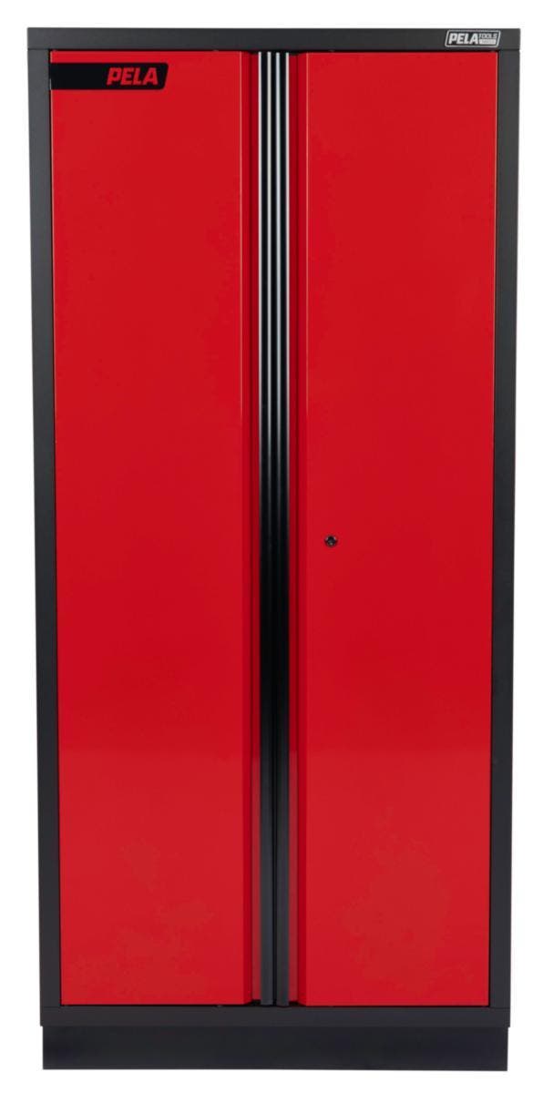 VERKTYGSSKÅP PELA RÖD/SVA 915x458x2000MM